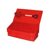 Bac coffre rouge
