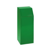 CTM72PBV collecteur poubelle tri recyclage vert porte basculante