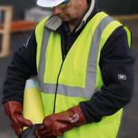 GILETJAUNEXL_1 gilet de signalisation jaune