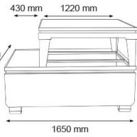 Dimensions BAC621316RHGLAC