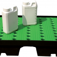 bac de rétention PE vert de 20 litres