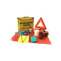 Sac d'intervention ADR kit antipollution tous liquides pour transport de marchandises dangereuses